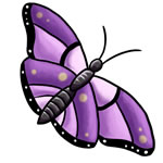 FREE Butterfly Clip Art 14